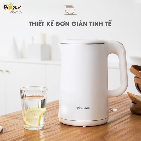 Ấm siêu tốc 1.5L Bear - Ảnh 2